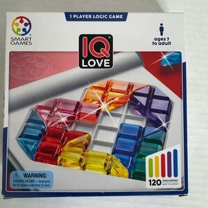 IQ Love SmartGames Logic Puzzle - Multicolor Gem Pieces